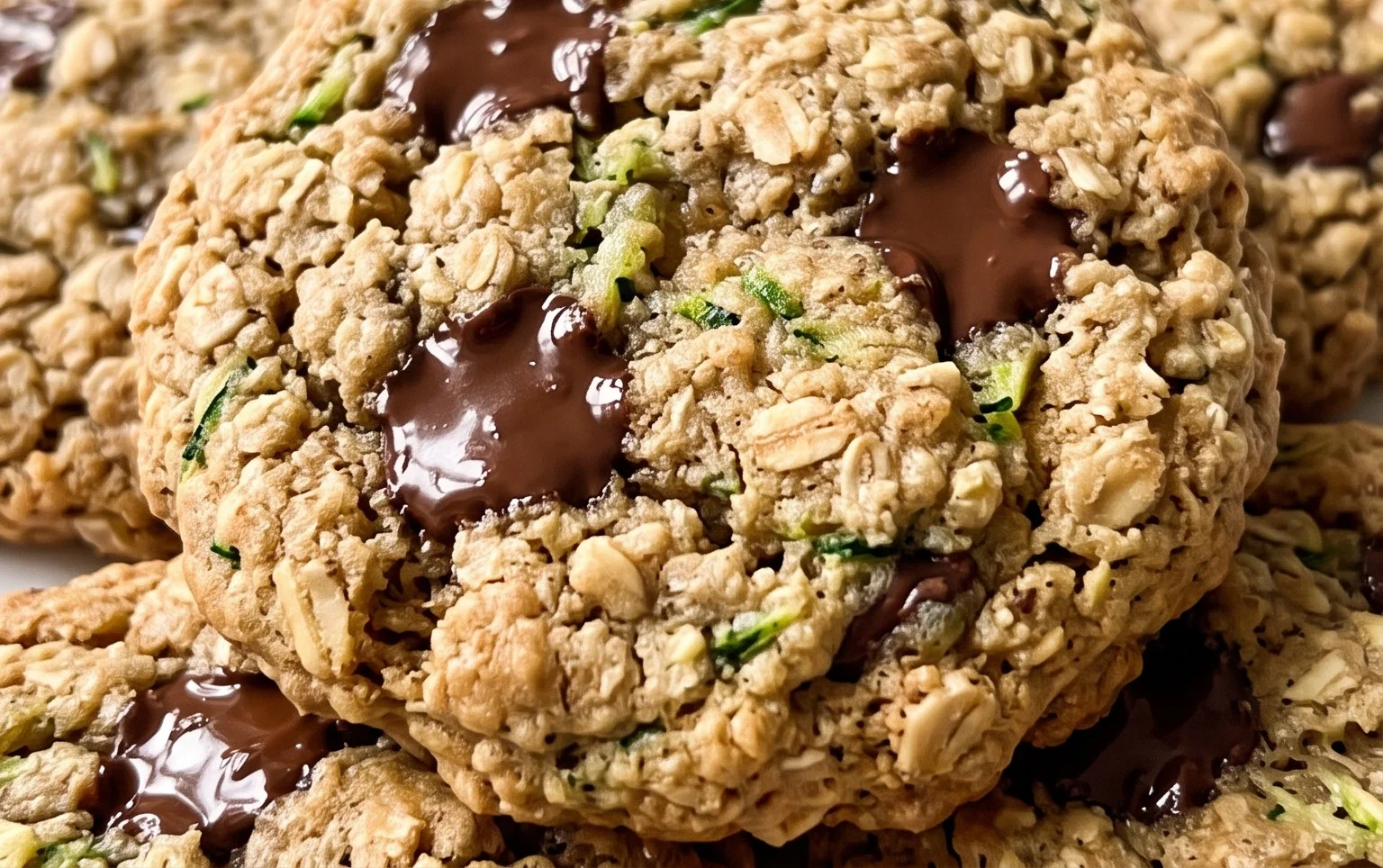 Zucchini Chocolate Chip Cookies