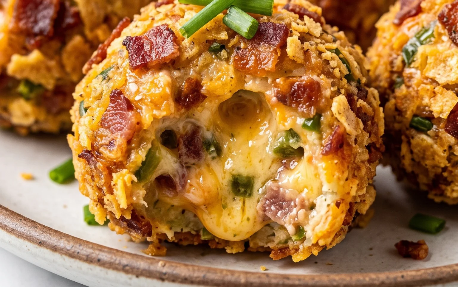Beef Bacon Jalapeño Popper Cheese Balls