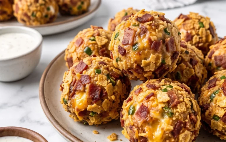Beef Bacon Jalapeño Popper Cheese Balls