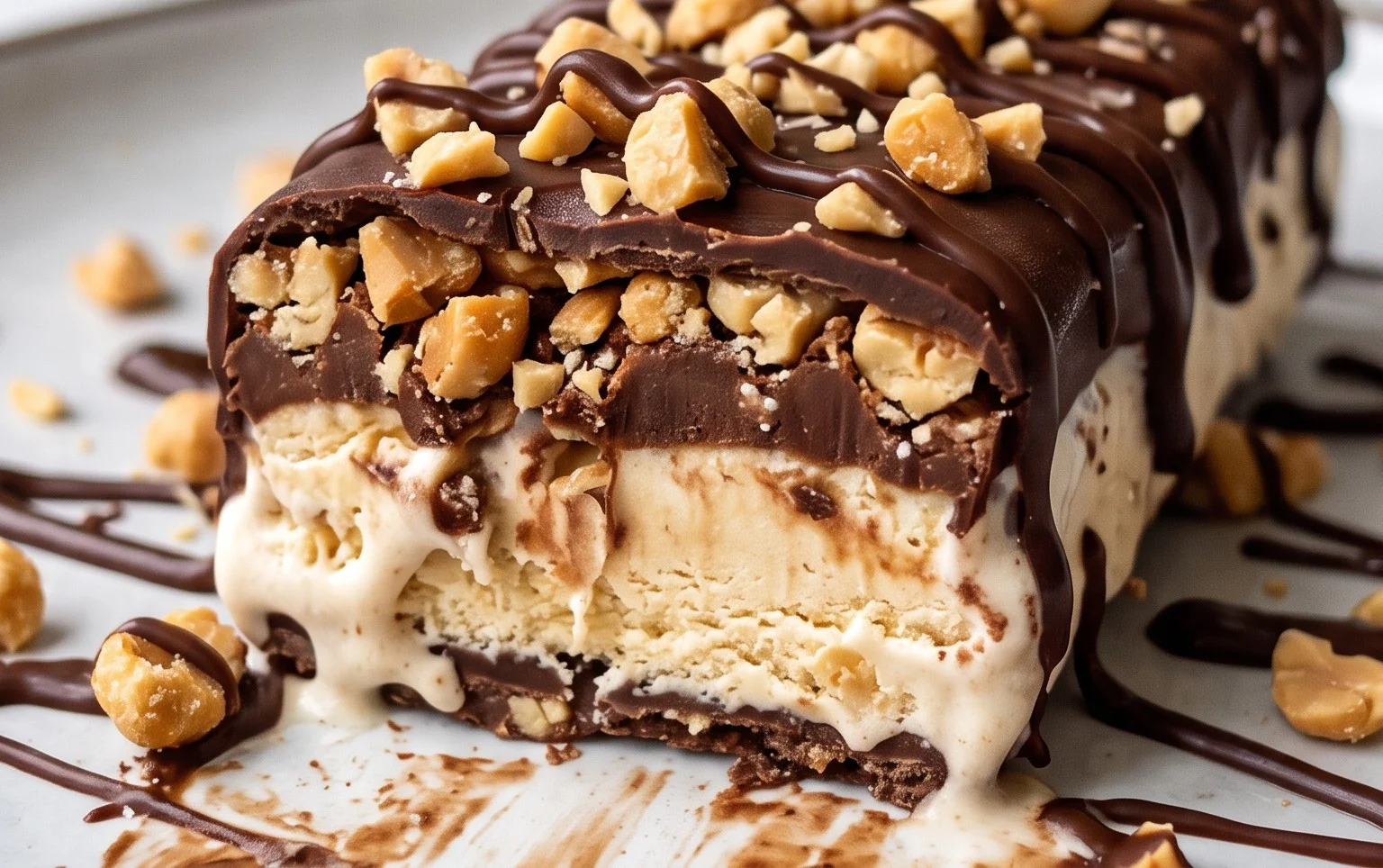 Buster Bar Ice Cream Dessert