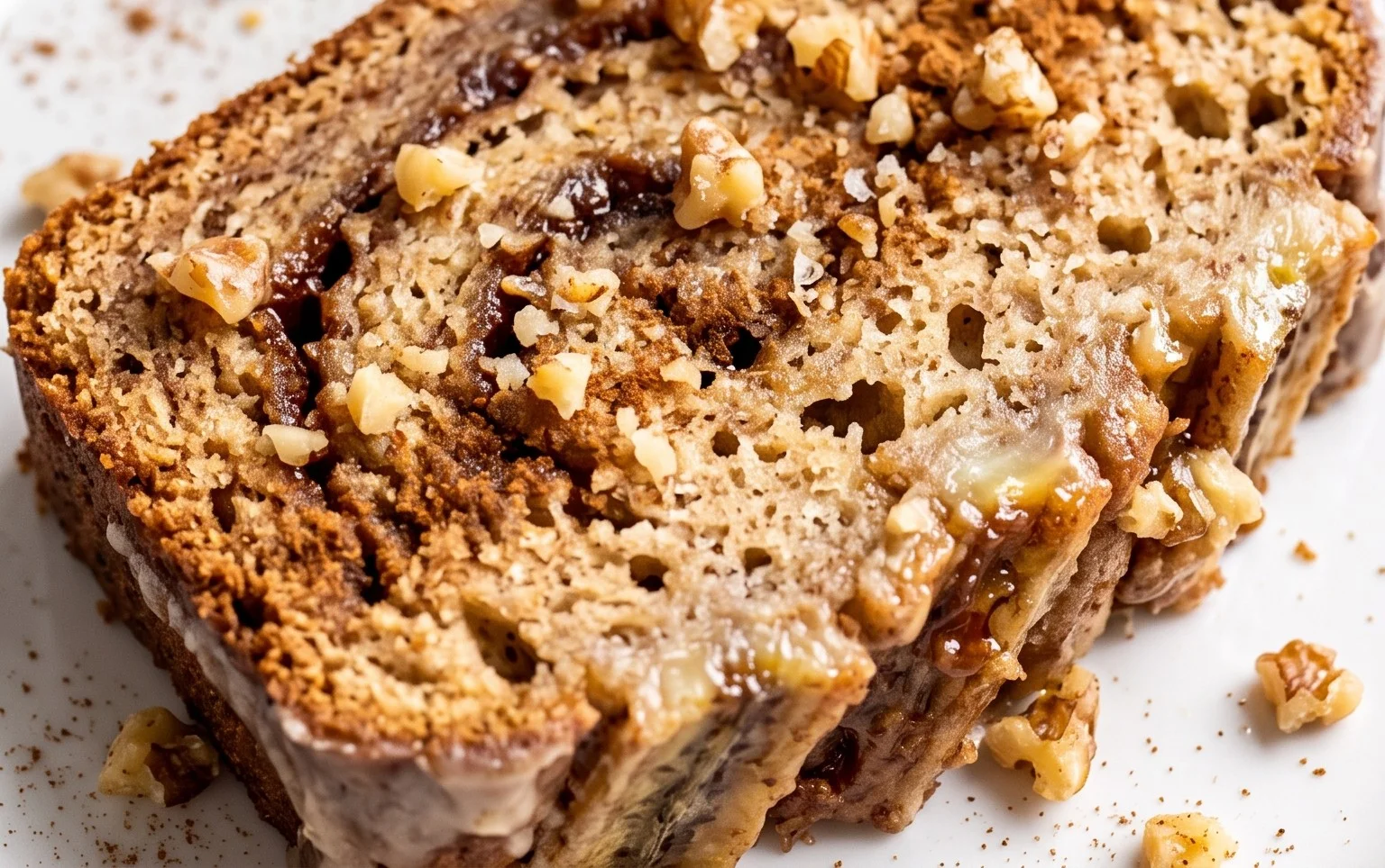 Cinnamon Roll Banana Bread