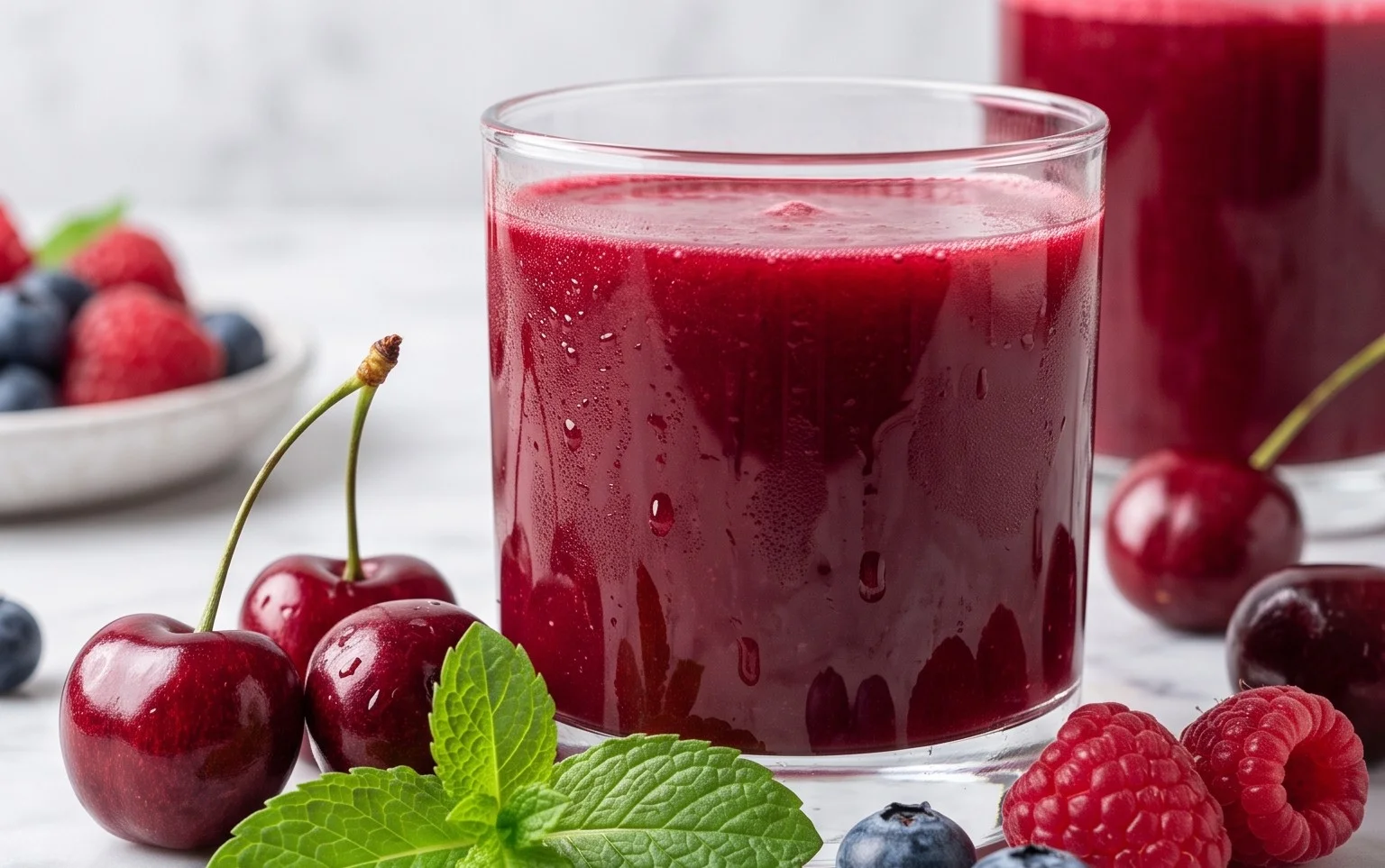 Watermelon Cherry Berry Beet Juice