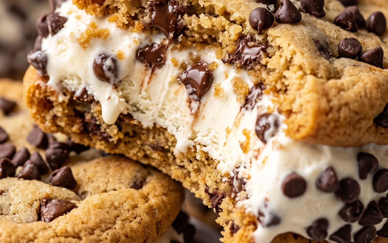 Cookie Ice Cream Sandwiches (Like a Chipwich!)