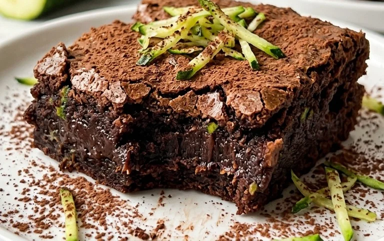 Chocolate Zucchini Brownies Recipe