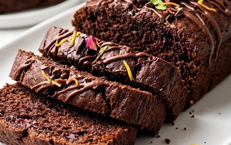 Double Dark Chocolate Zucchini Bread