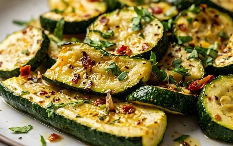 Simple Herb-Infused Roasted Zucchini Recipe
