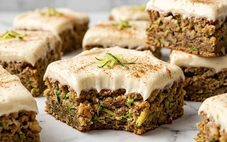 The Best Zucchini Bars