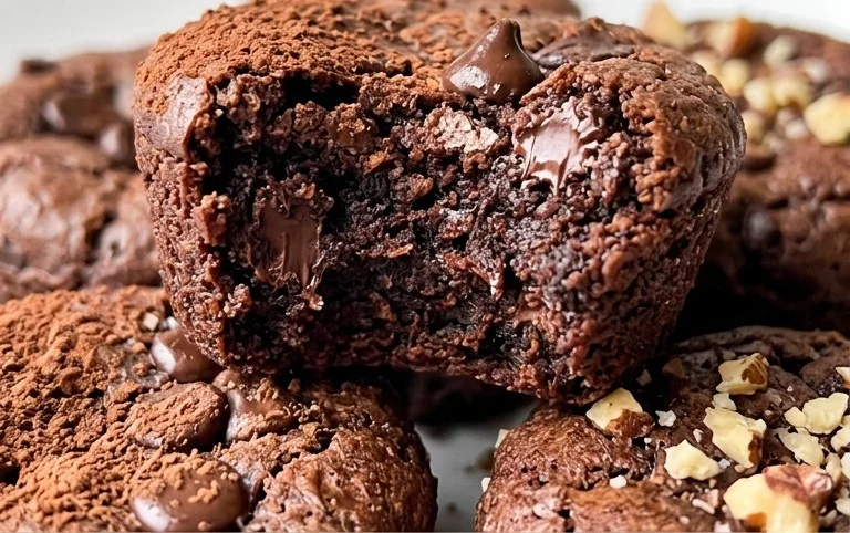 Chocolate Black Bean Brownie Bites