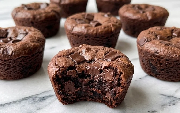Chocolate Black Bean Brownie Bites