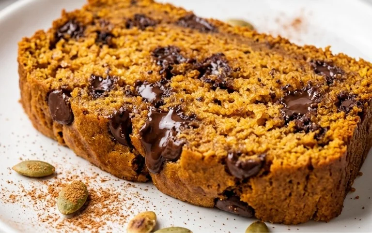 Pumpkin Chip Banana Bread