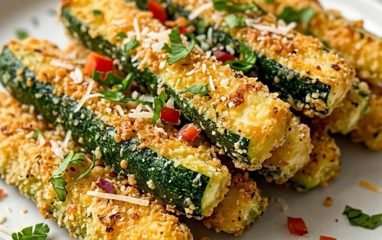 Baked Parmesan Zucchini Fries