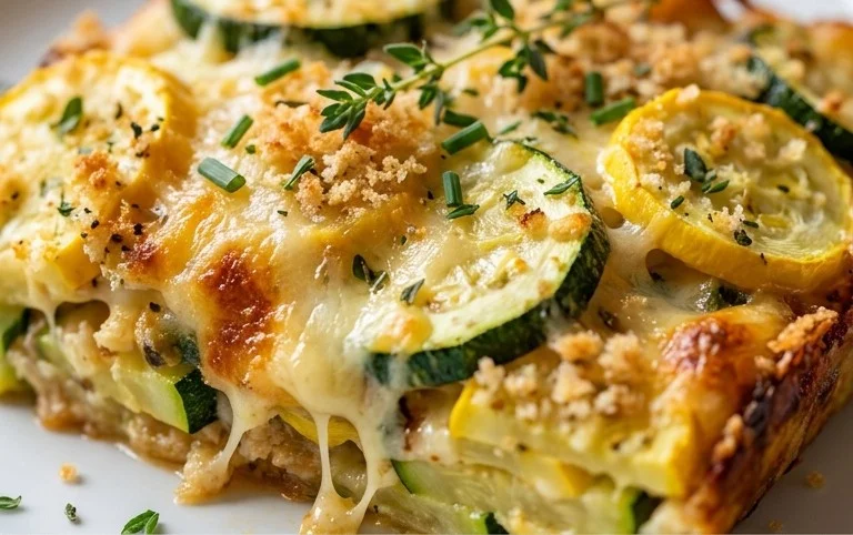 Zucchini and Squash Casserole Recipe