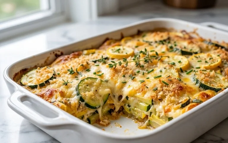 Zucchini and Squash Casserole Recipe