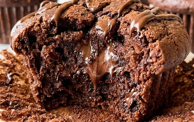 Double Chocolate Muffins