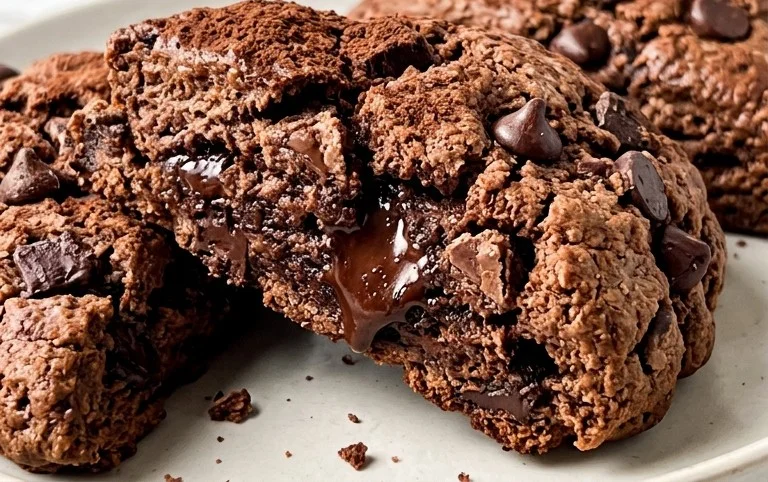 Triple Chocolate Scones
