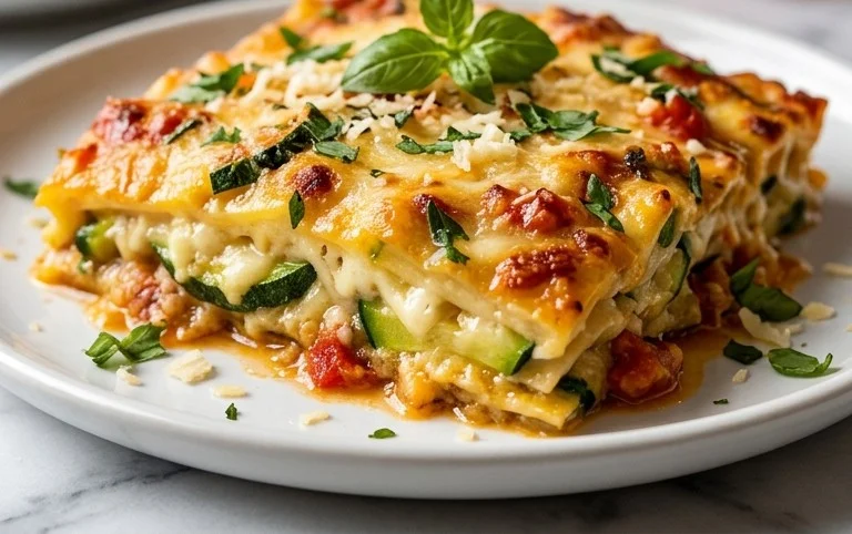 Three Cheese Zucchini Parmesan