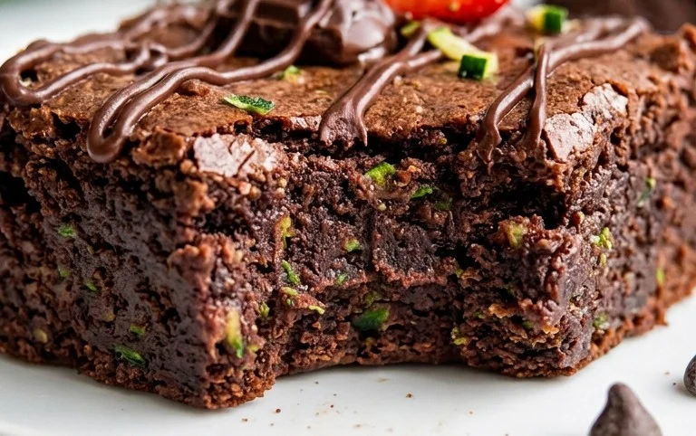 Secretly Healthy Zucchini Brownies
