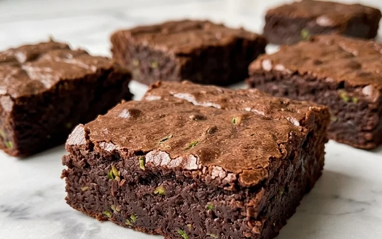 Secretly Healthy Zucchini Brownies