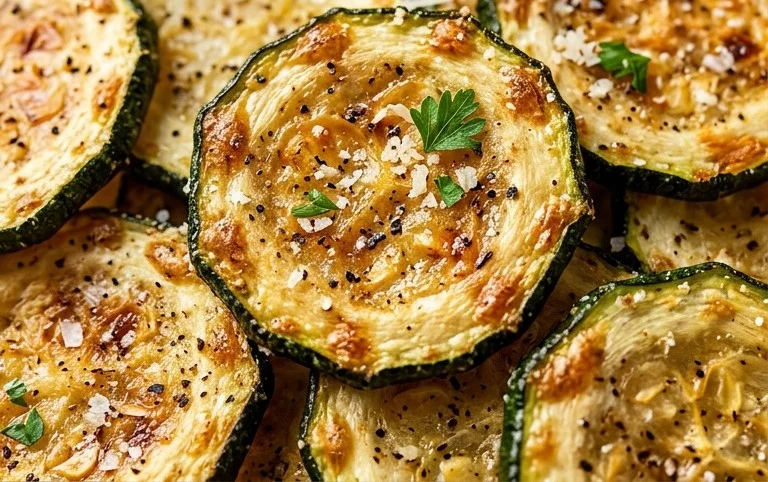 Crispy Baked Zucchini Chips
